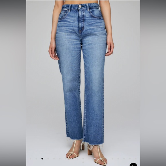 Moussy Vintage NWOT EVELYN CROP STRAIGHT HIGH 29 - Picture 3 of 16